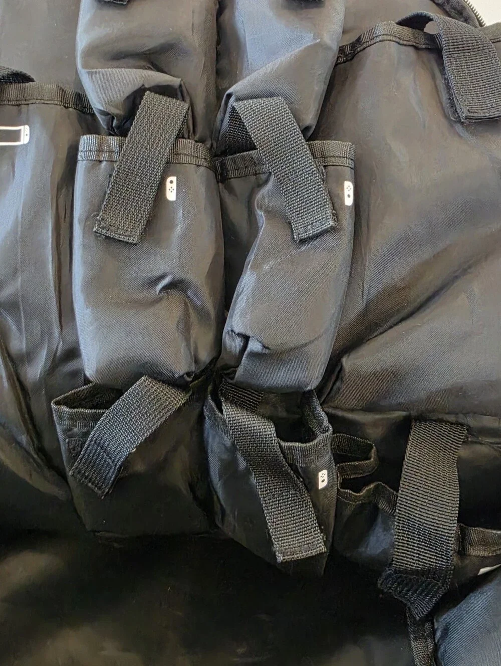 Nintendo Switch Elite Player Gaming Backpack - Charcoal Gray & Black Case